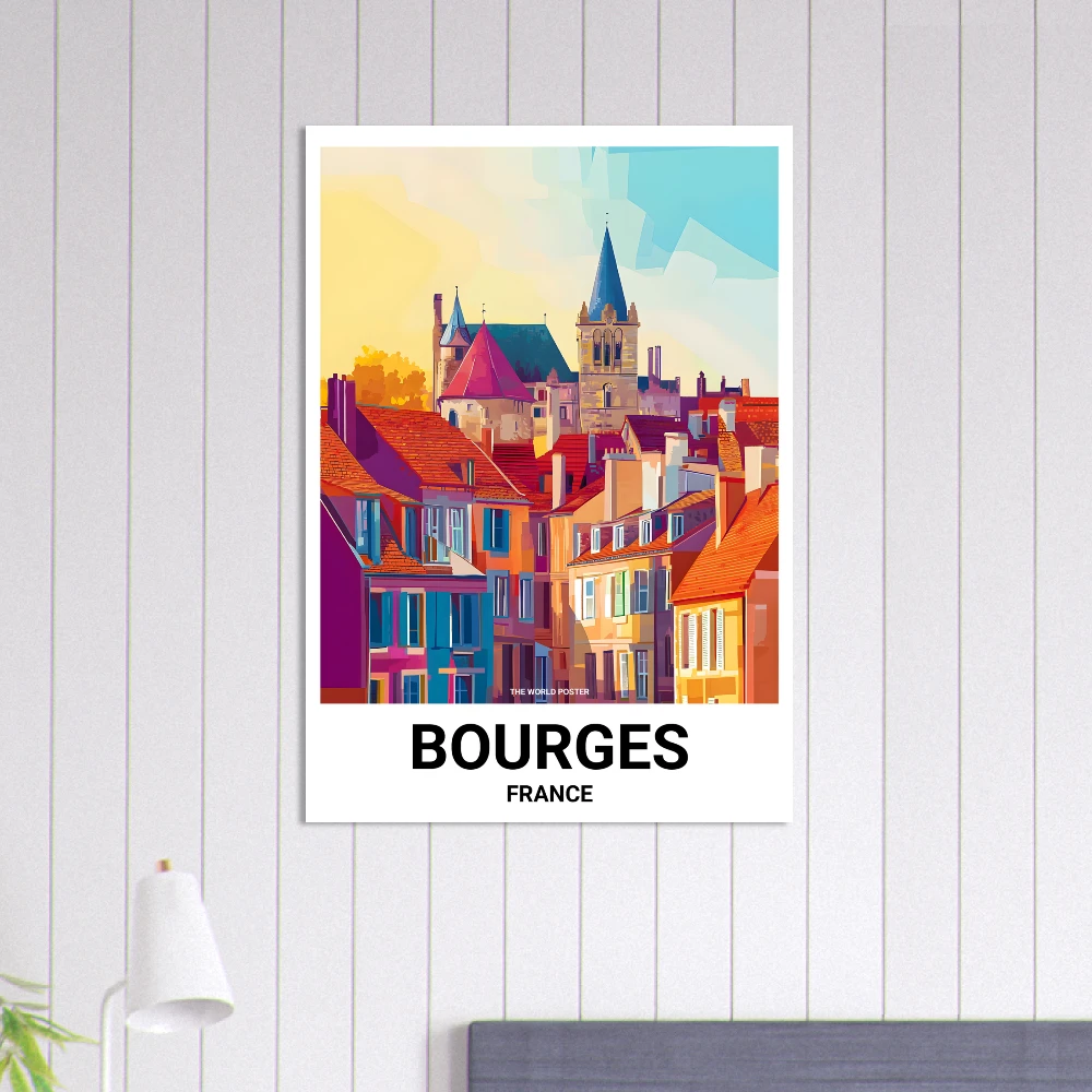 Affiche BOURGES - Image 6 of 6