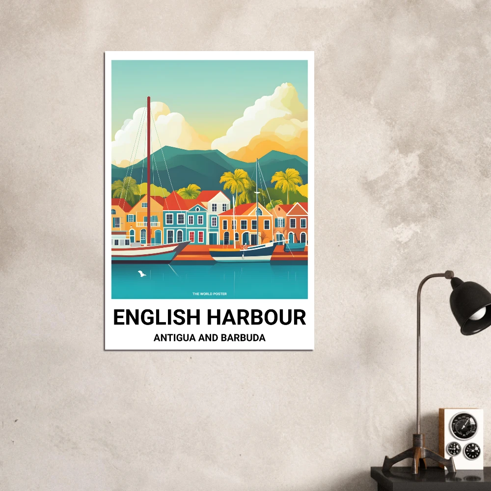 Affiche ENGLISH HARBOUR - Image 3 of 6