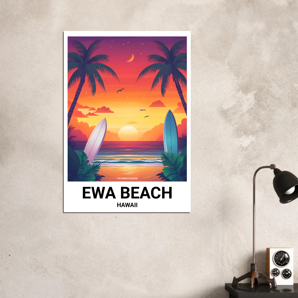 Affiche EWA BEACH - Image 2 of 6