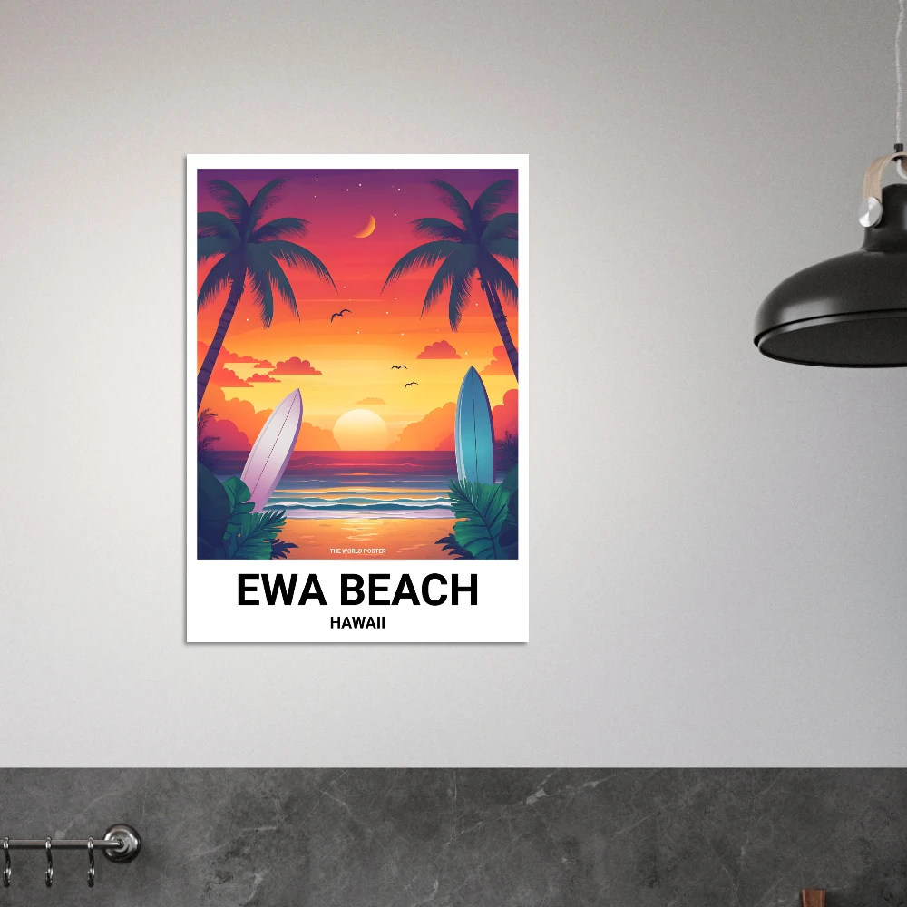 Affiche EWA BEACH - Image 3 of 6