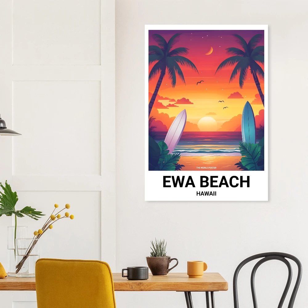 Affiche EWA BEACH - Image 4 of 6