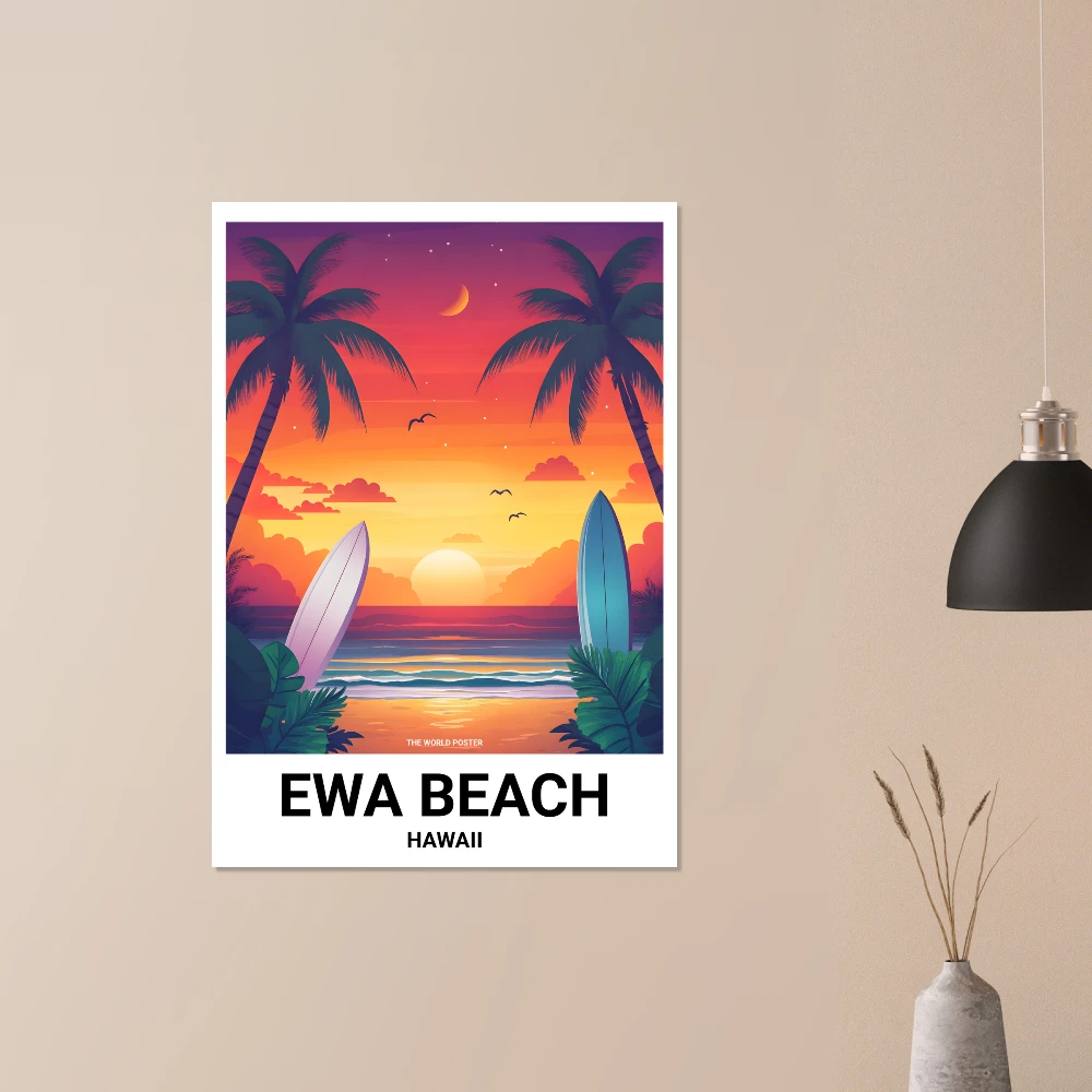 Affiche EWA BEACH - Image 6 of 6