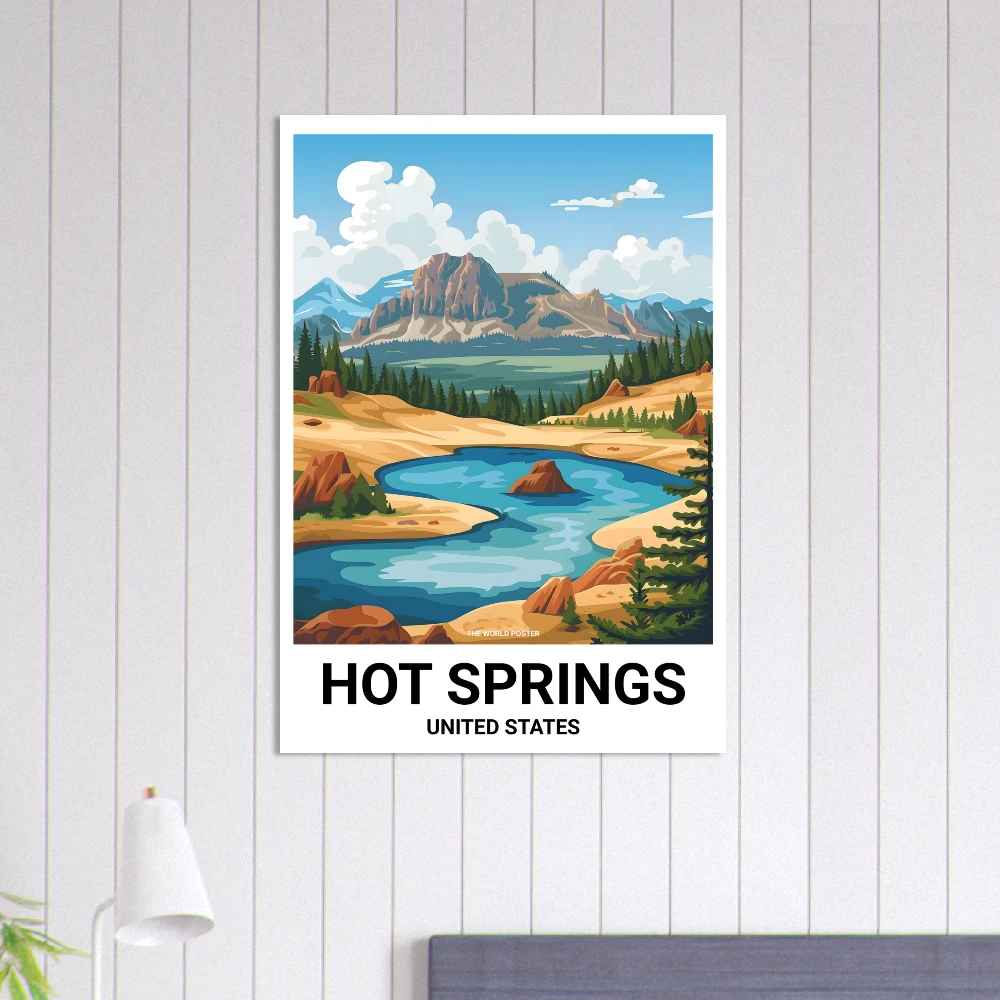 Affiche HOT SPRINGS - Image 5 of 6