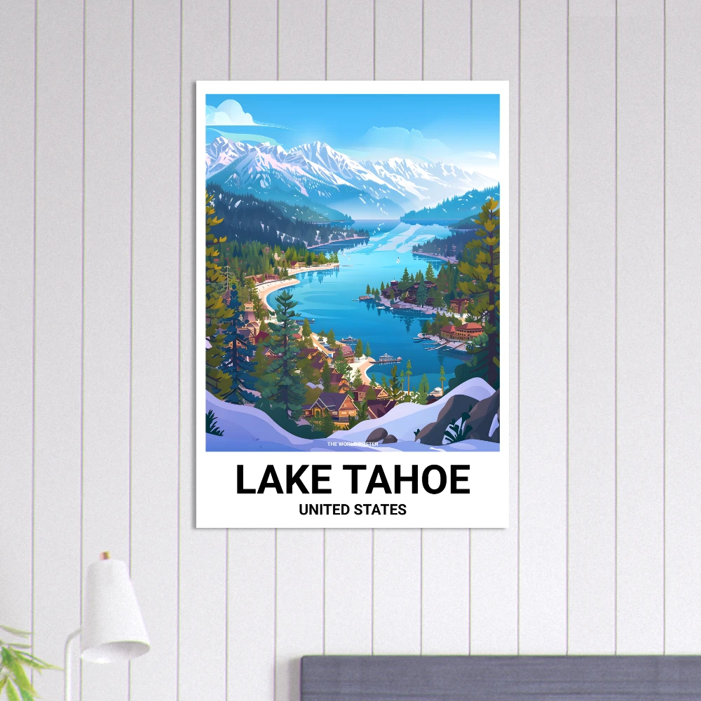 Affiche LAKE TAHOE - Image 6 of 6