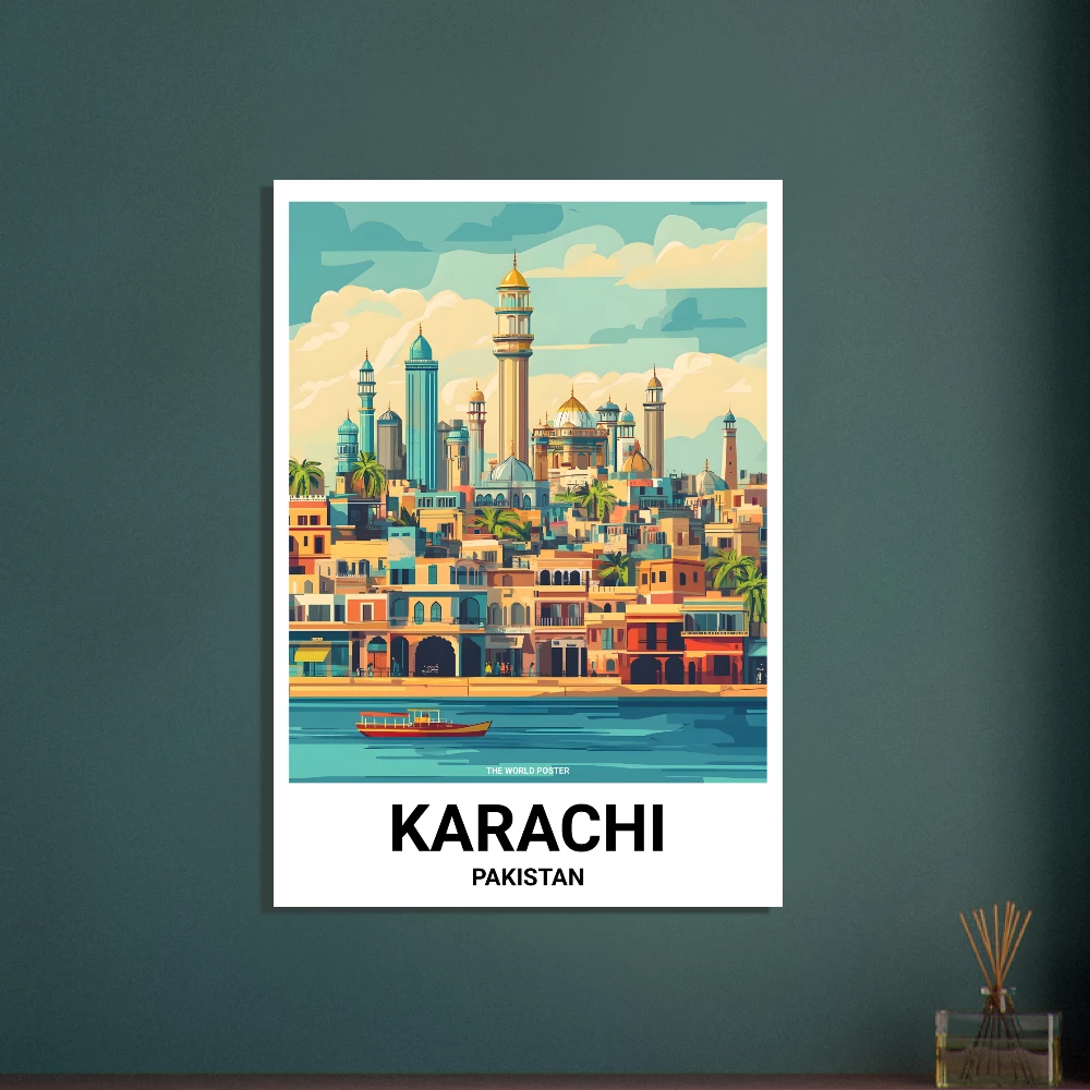 Affiche KARACHI - Image 6 of 6