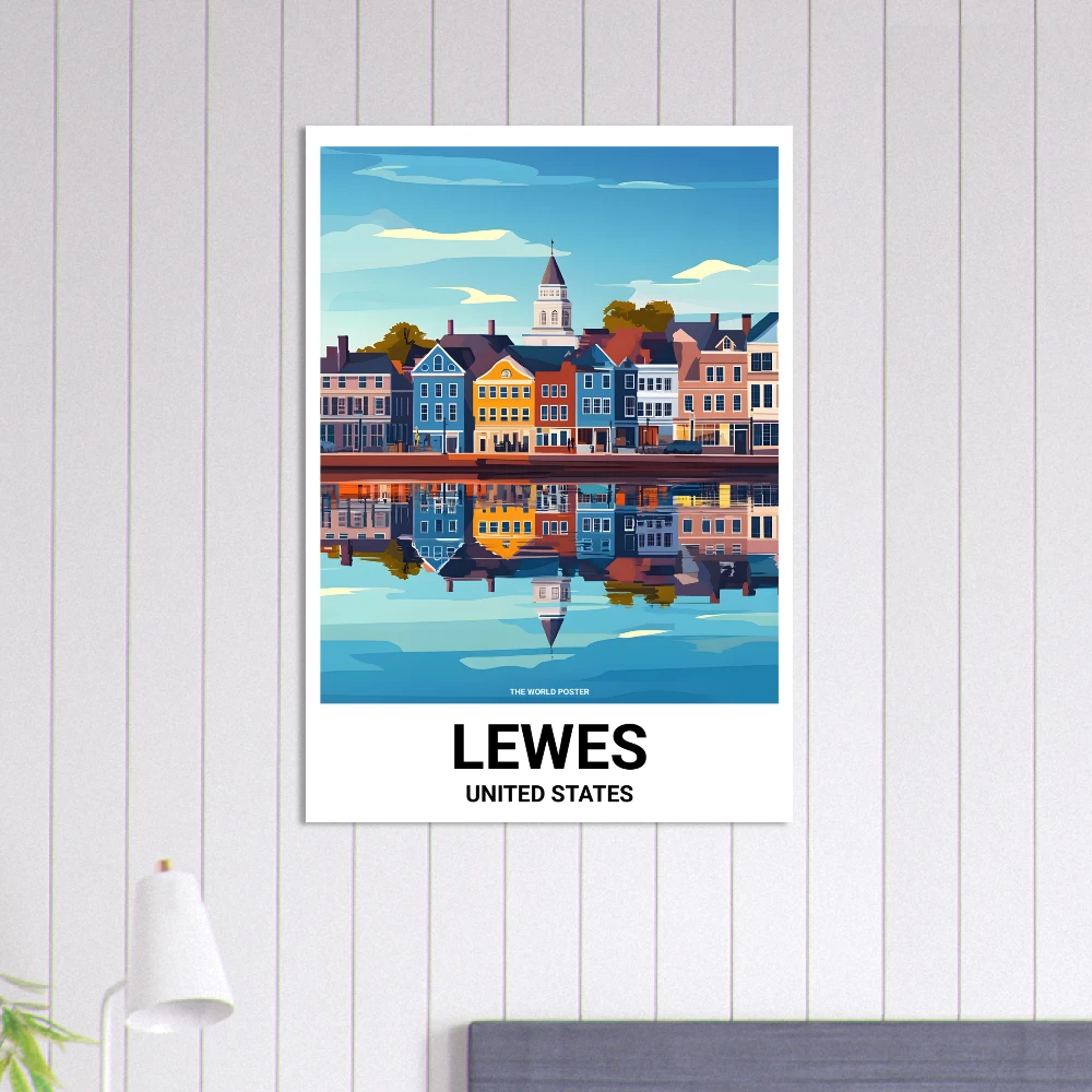 Affiche LEWES - Image 2 of 6