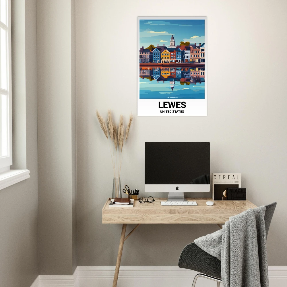 Affiche LEWES - Image 3 of 6