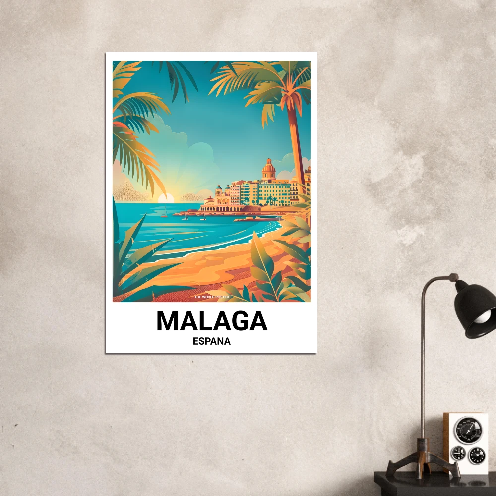 Affiche MALAGA - Image 2 of 6