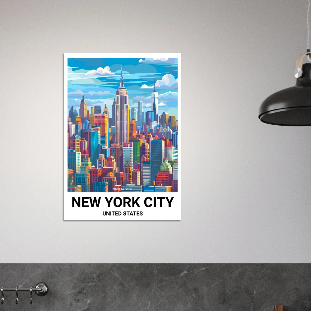 Affiche NEW YORK CITY - Image 5 of 6