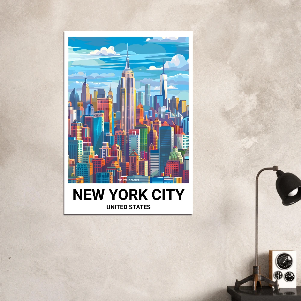 Affiche NEW YORK CITY - Image 6 of 6