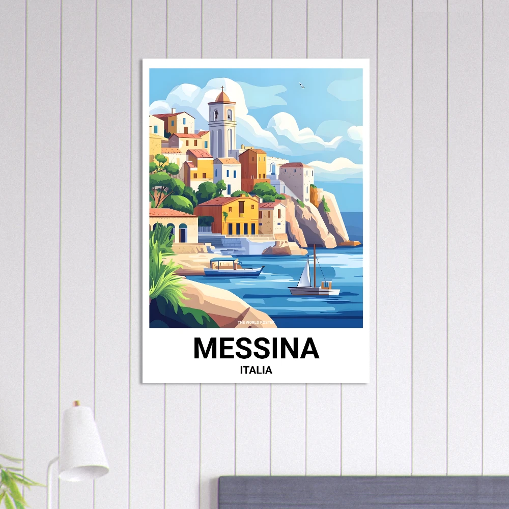 Affiche MESSINE - Image 4 of 6