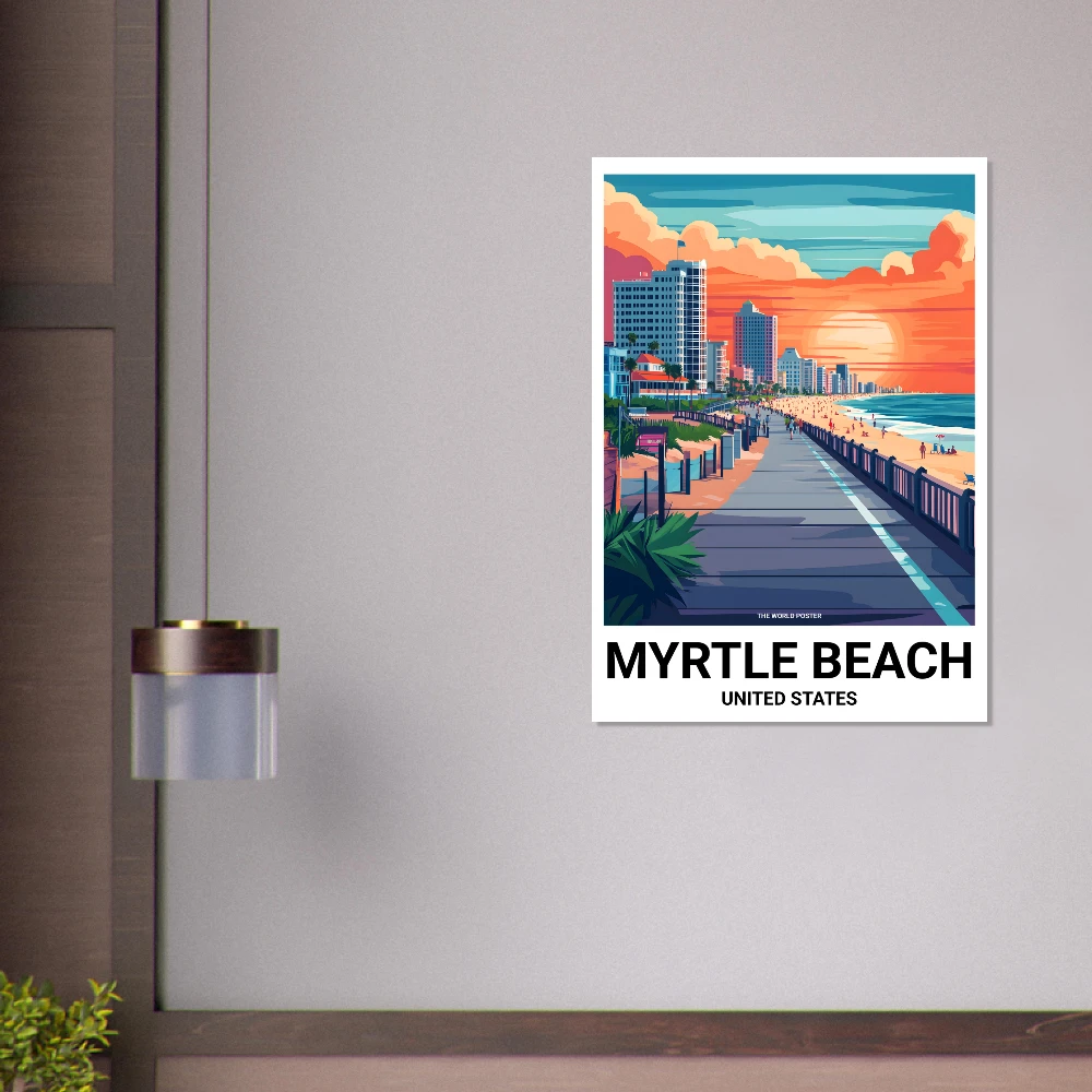 Affiche MYRTLE BEACH - Image 2 of 6