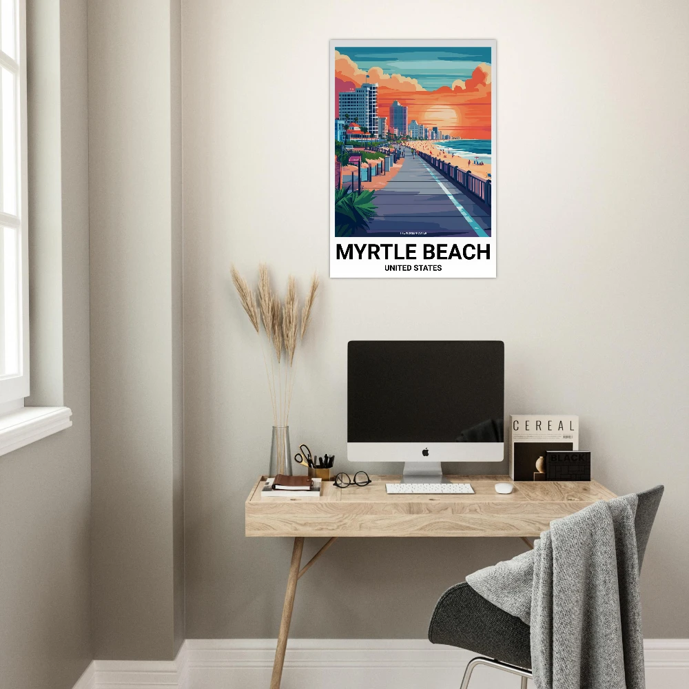 Affiche MYRTLE BEACH - Image 4 of 6