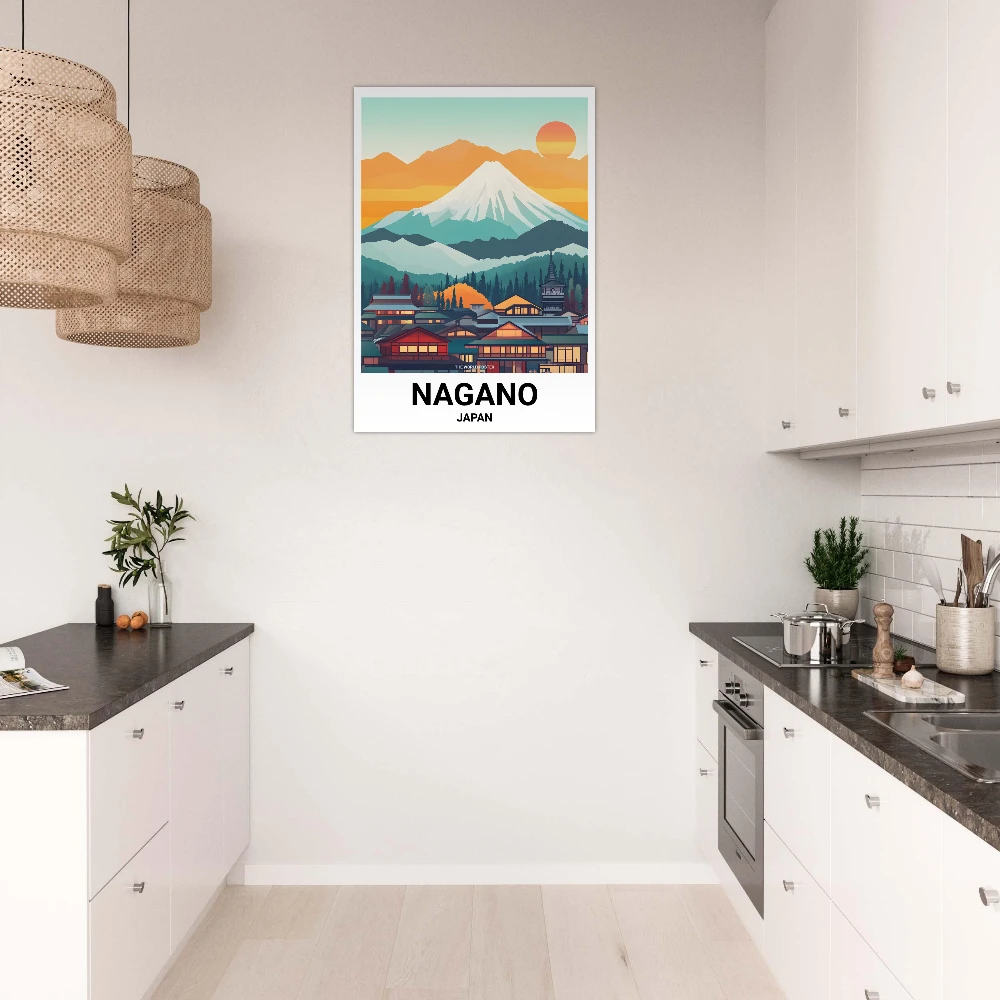 Affiche NAGANO - Image 6 of 6