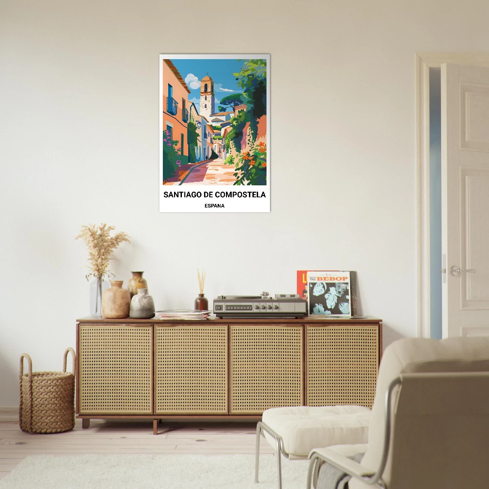 Affiche SAINT-JACQUES-DE-COMPOSTELLE - Image 4 of 6