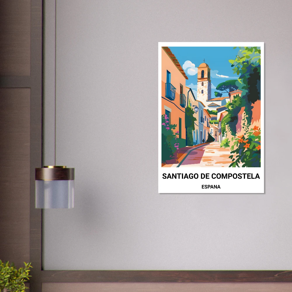 Affiche SAINT-JACQUES-DE-COMPOSTELLE - Image 5 of 6