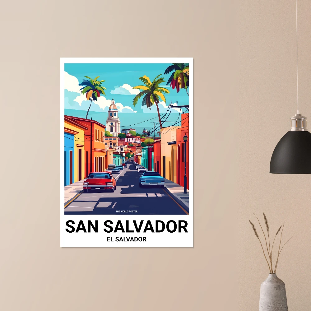 Affiche SAN SALVADOR - Image 6 of 6