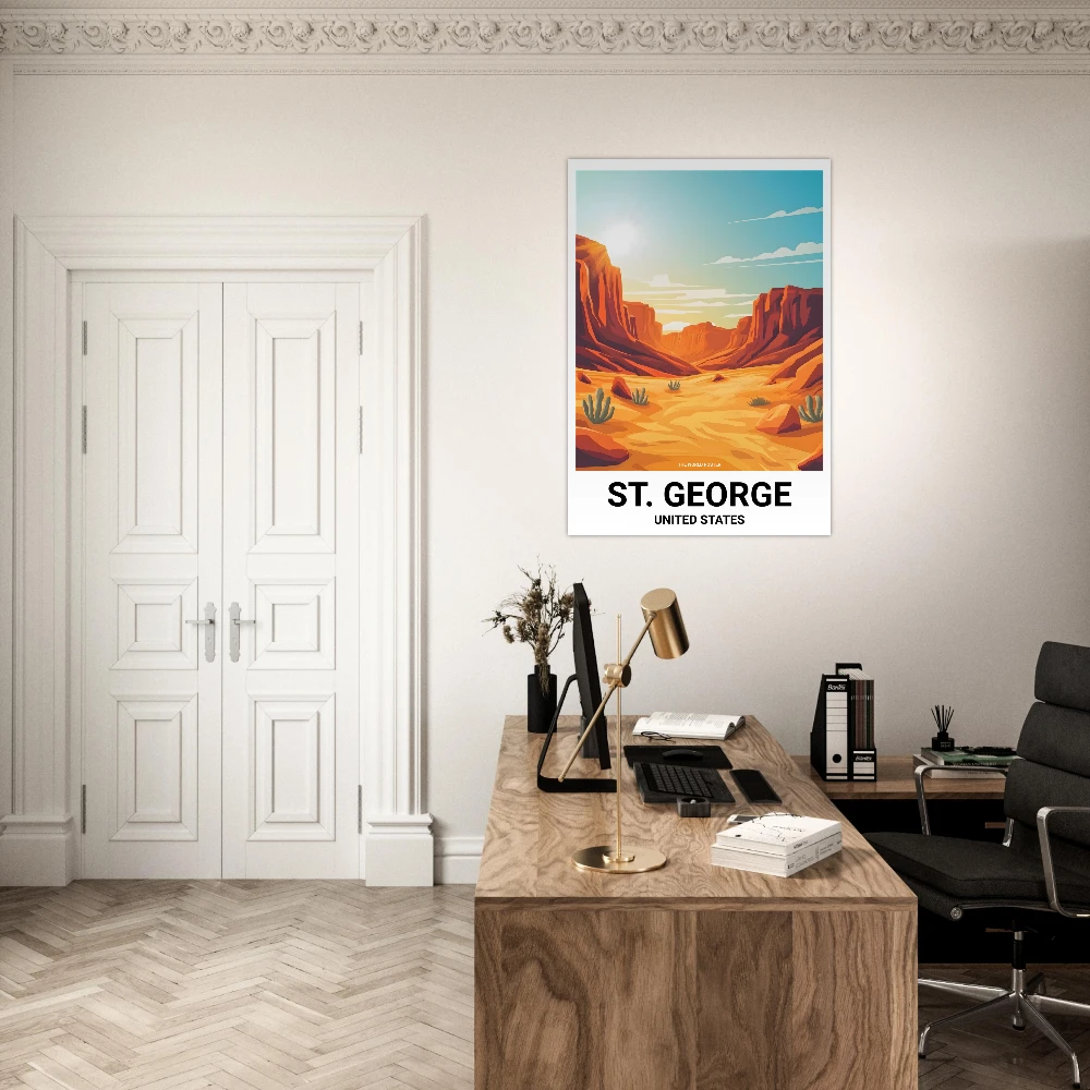 Affiche ST. GEORGE - Image 5 of 6