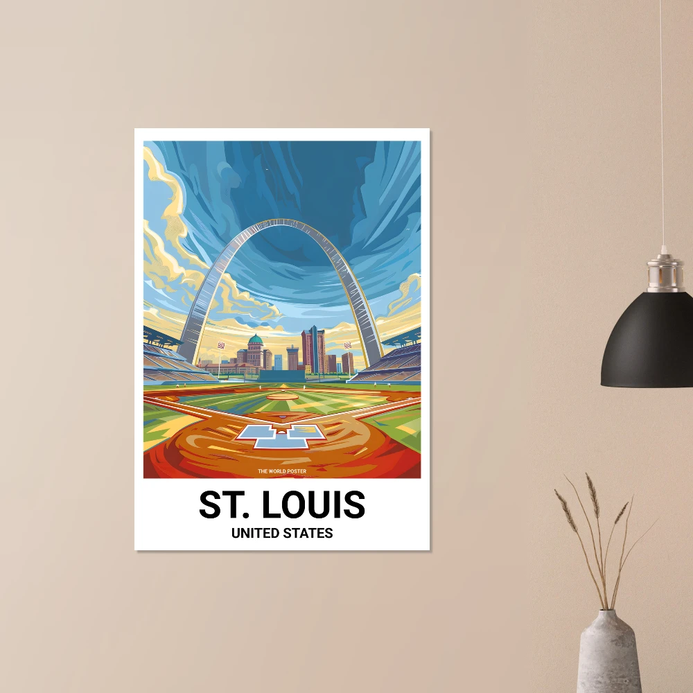 Affiche ST. LOUIS - Image 2 of 6