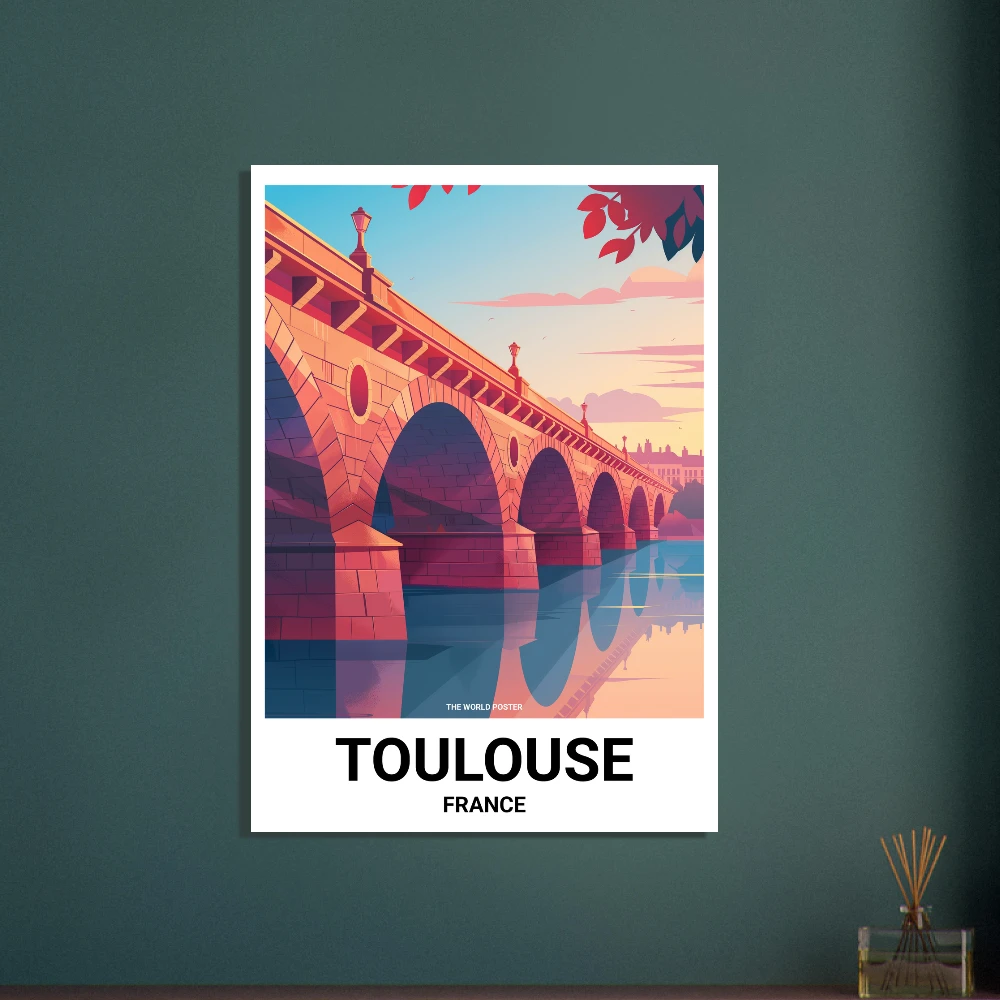 Affiche TOULOUSE - Image 6 of 6