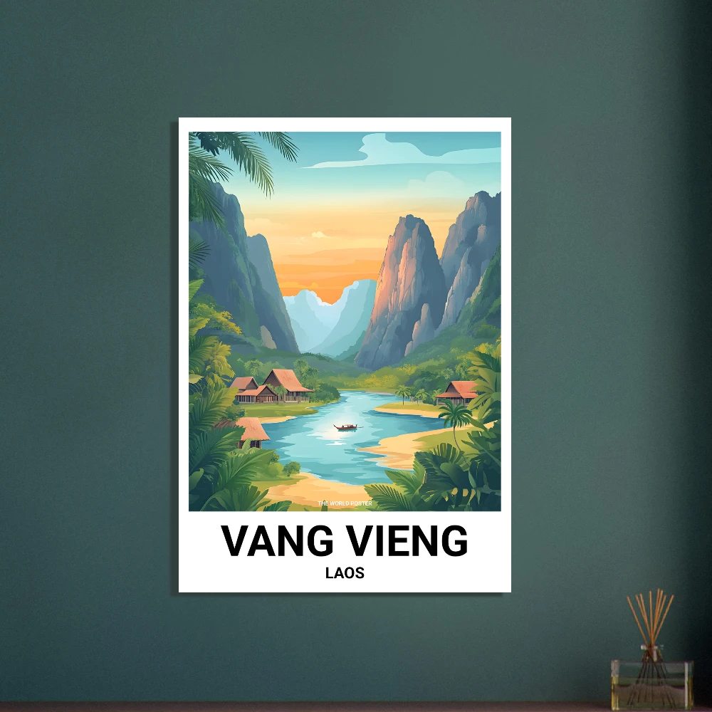 Affiche VANG VIENG - Image 2 of 6