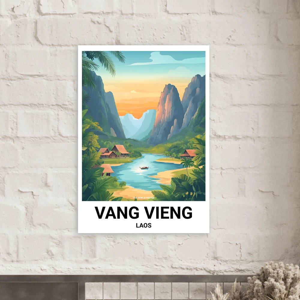 Affiche VANG VIENG - Image 3 of 6
