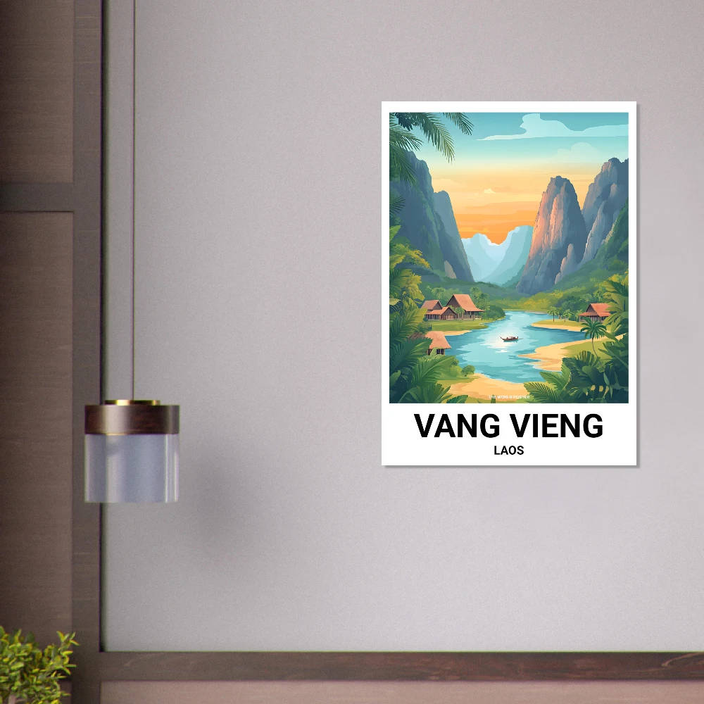 Affiche VANG VIENG - Image 6 of 6