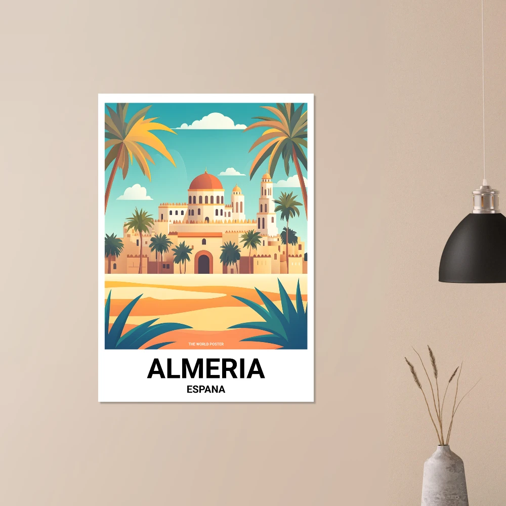 Affiche ALMERÍA - Image 3 of 6