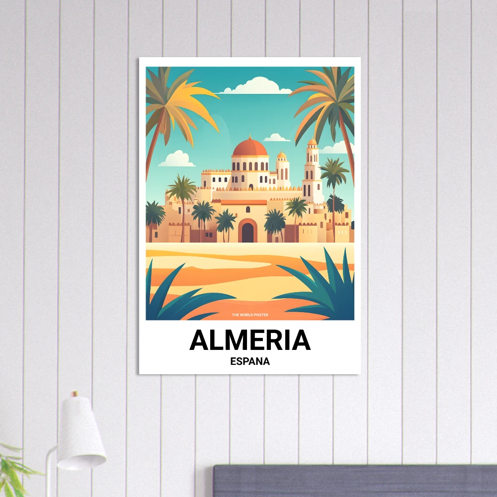 Affiche ALMERÍA - Image 4 of 6