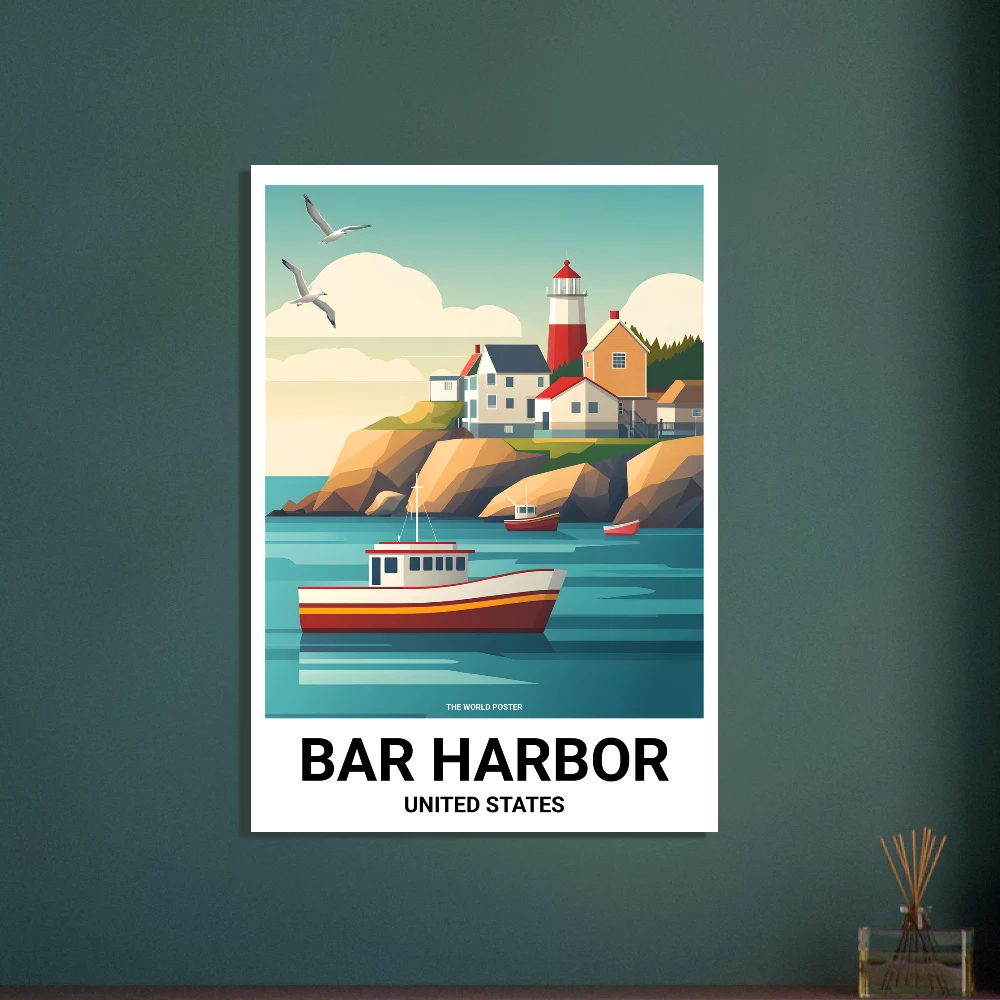 Affiche BAR HARBOR - Image 2 of 6