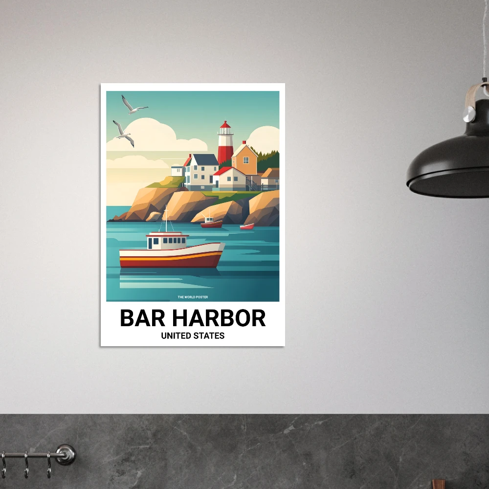 Affiche BAR HARBOR - Image 5 of 6