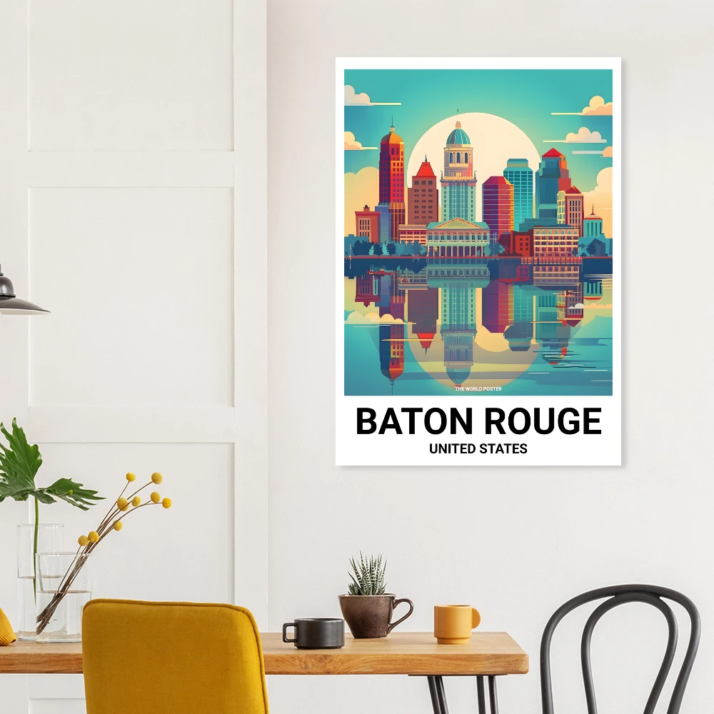 Affiche BATON ROUGE - Image 3 of 6