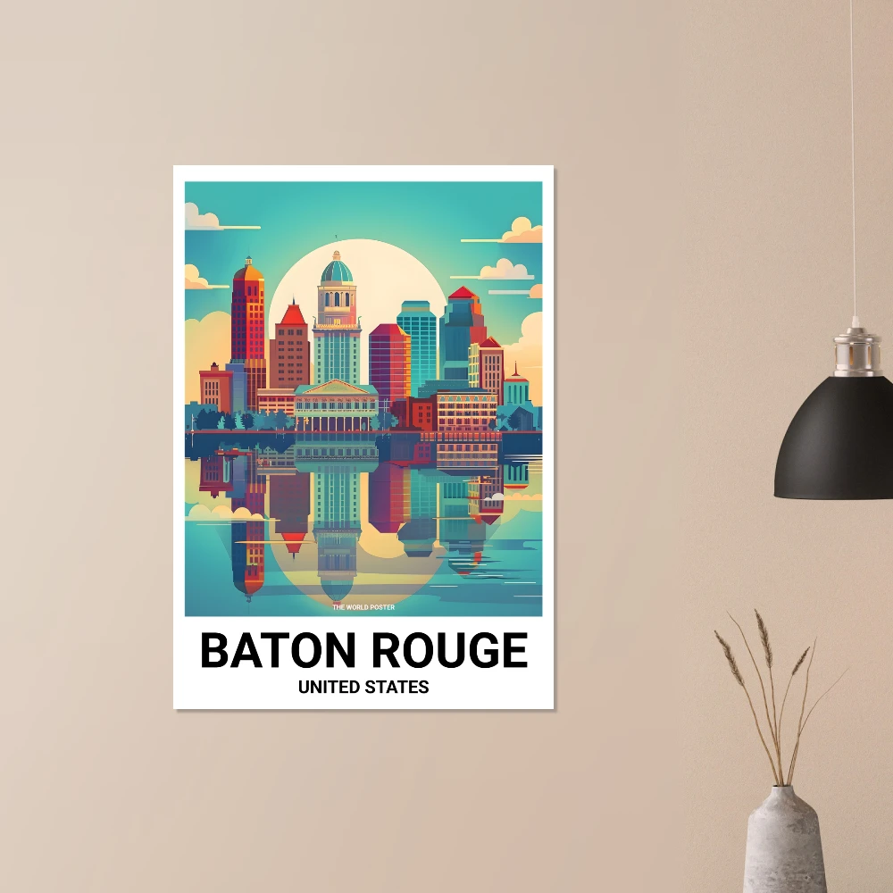 Affiche BATON ROUGE - Image 5 of 6