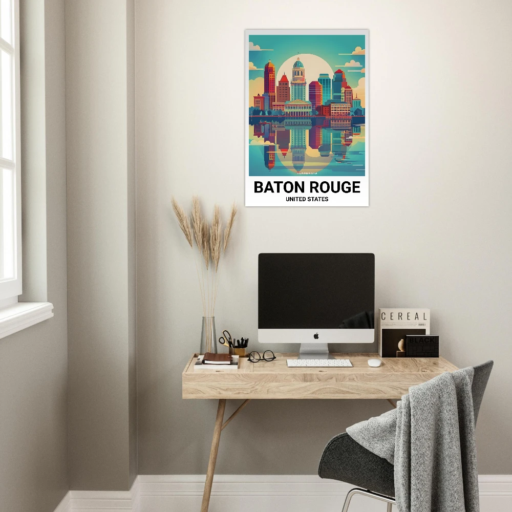 Affiche BATON ROUGE - Image 6 of 6