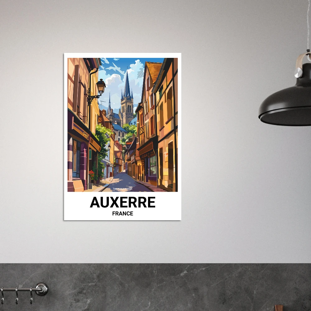 Affiche AUXERRE - Image 5 of 6