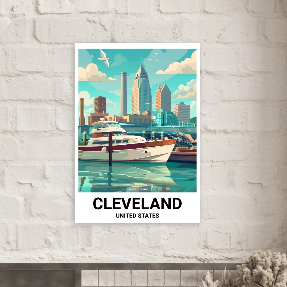 Affiche CLEVELAND - Image 3 of 6