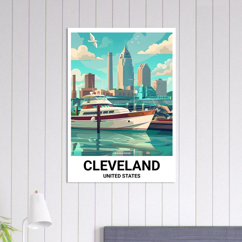 Affiche CLEVELAND - Image 6 of 6