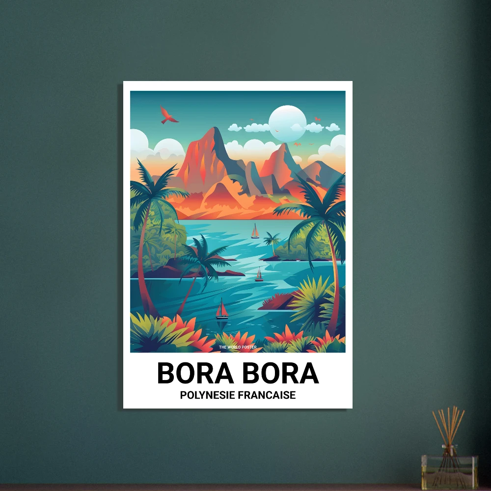 Affiche BORA BORA - Image 6 of 6