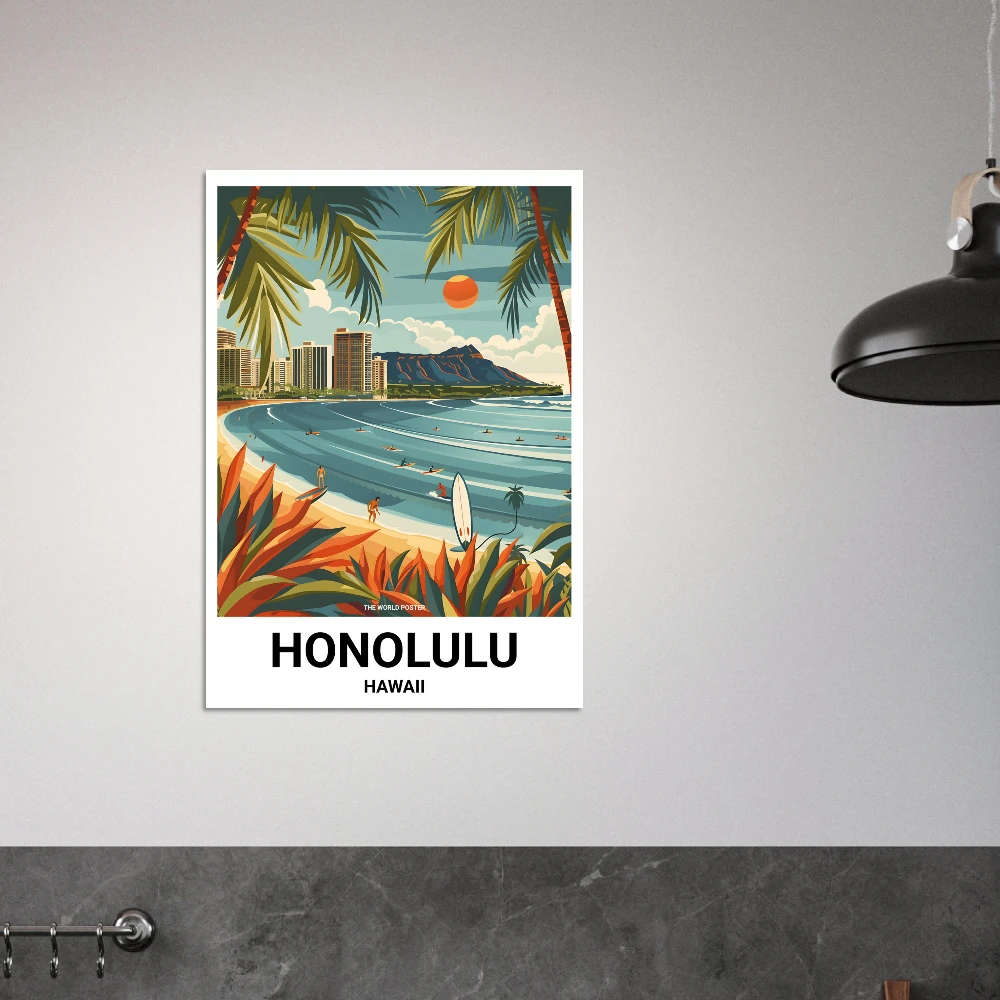 Affiche HONOLULU - Image 2 of 6