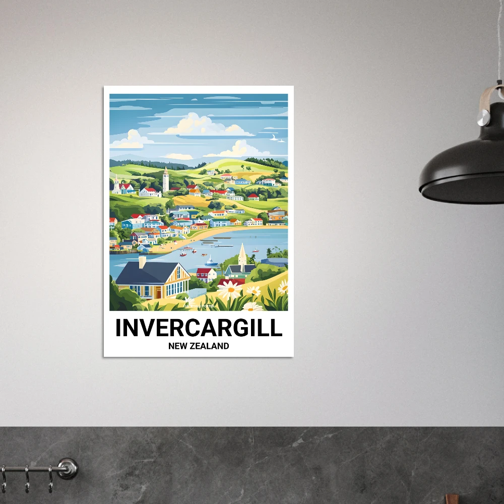Affiche INVERCARGILL - Image 6 of 6