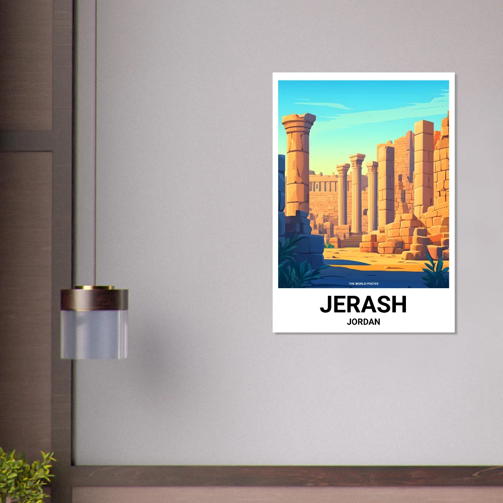 Affiche JERASH - Image 2 of 6