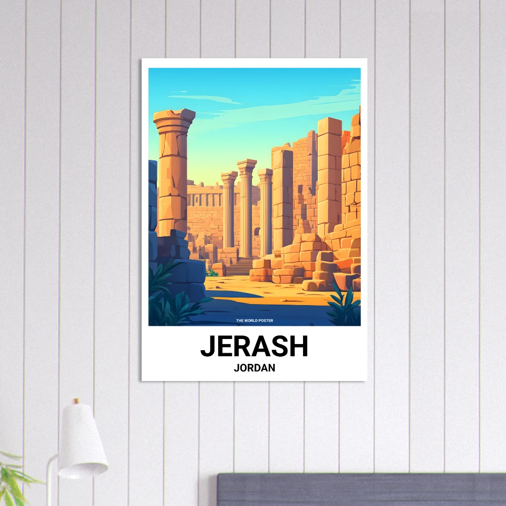 Affiche JERASH - Image 3 of 6