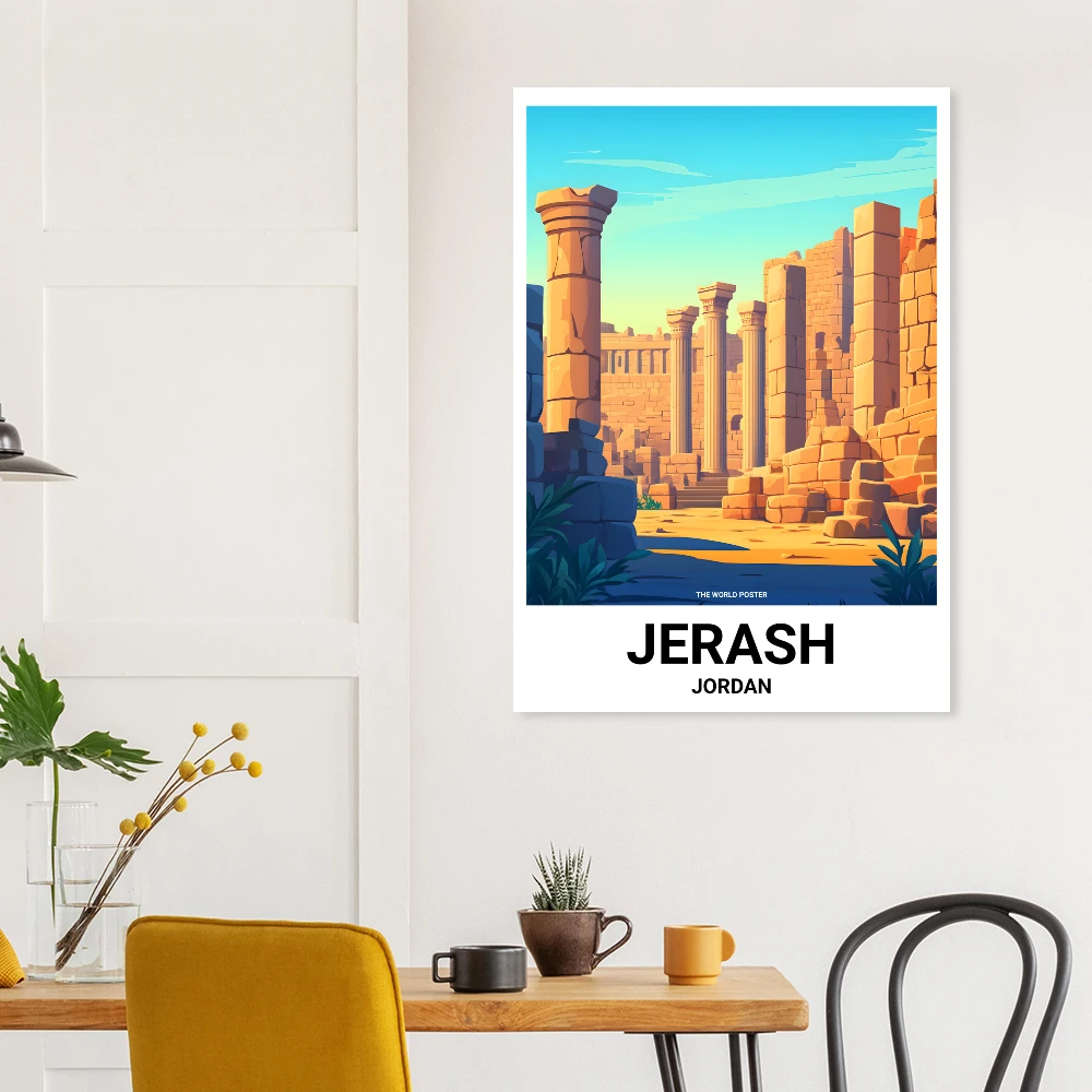 Affiche JERASH - Image 4 of 6