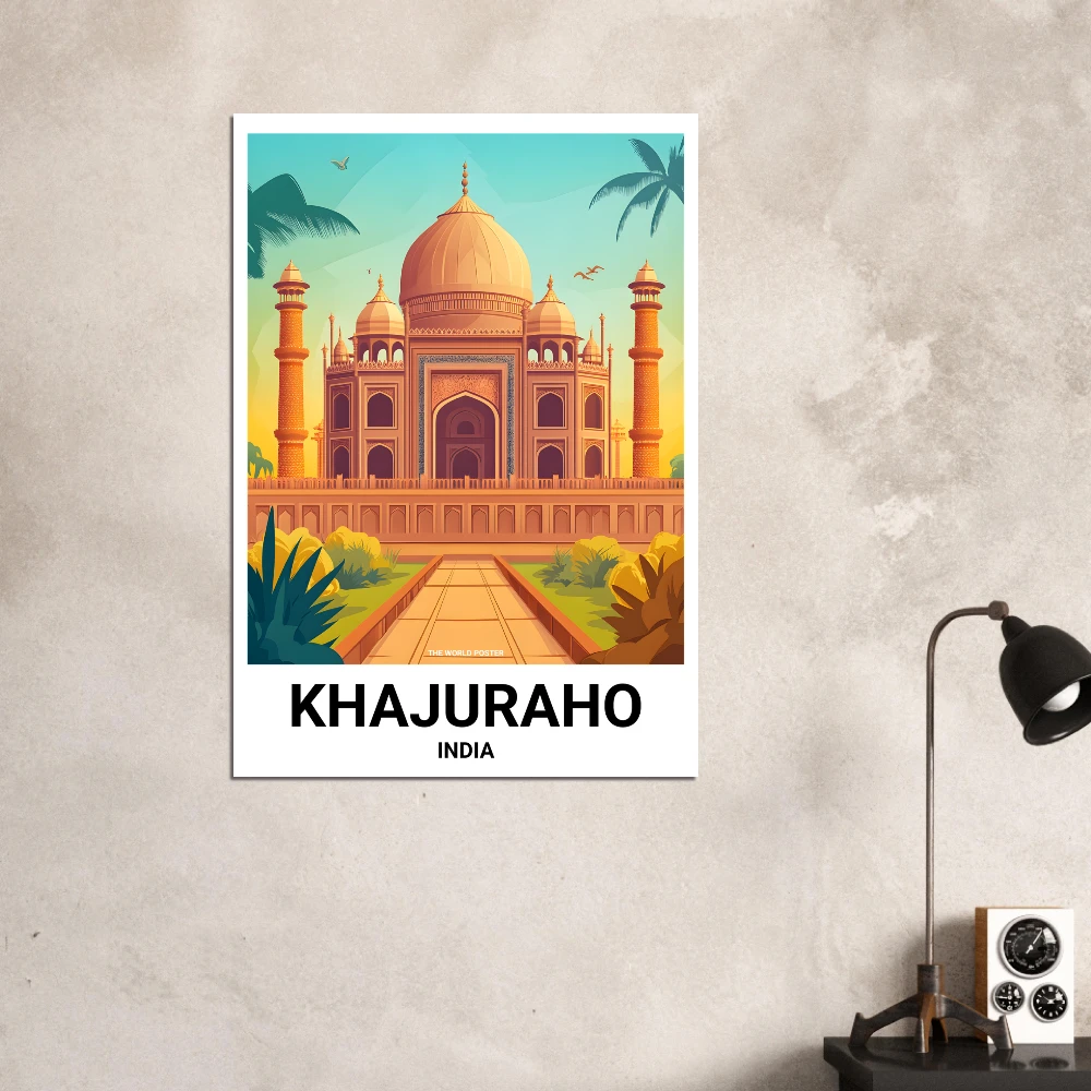 Affiche KHAJURAHO - Image 4 of 6