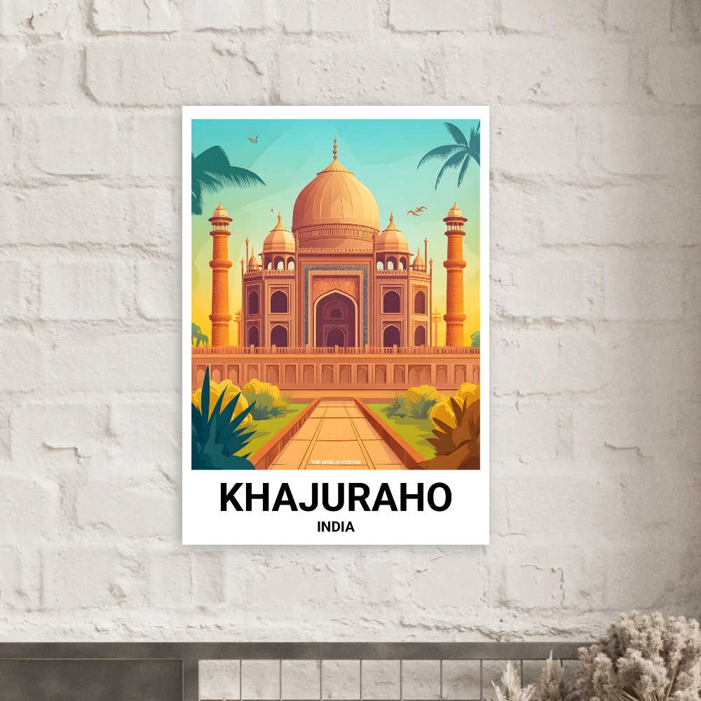 Affiche KHAJURAHO - Image 6 of 6