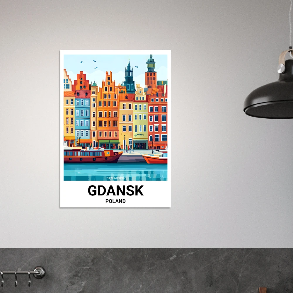 Affiche GDAŃSK - Image 3 of 6