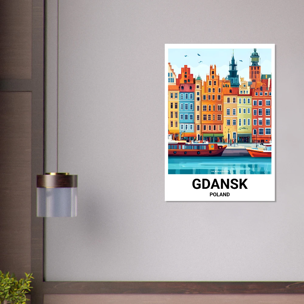 Affiche GDAŃSK - Image 5 of 6
