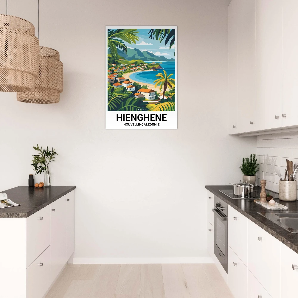 Affiche HIENGHÈNE - Image 2 of 6