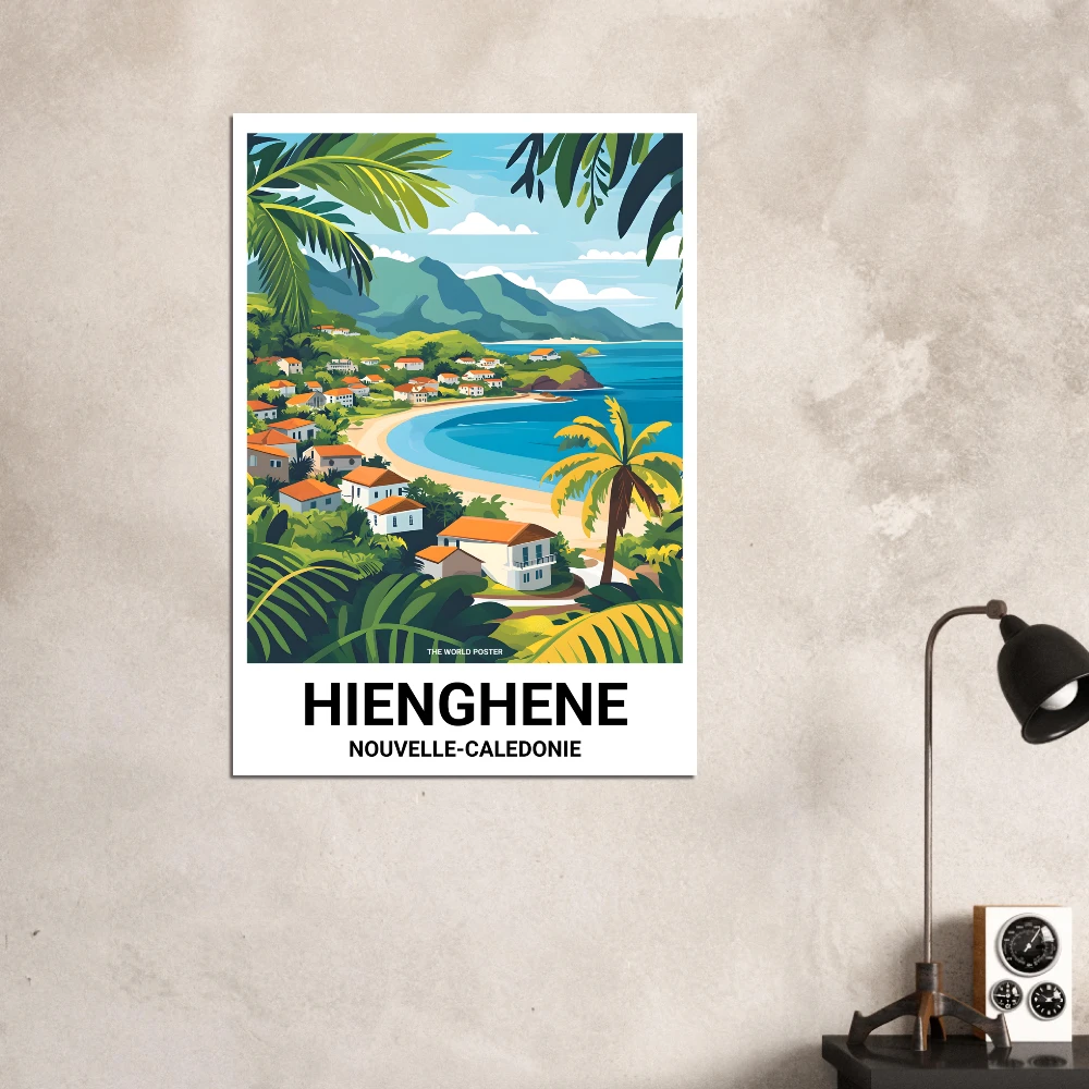 Affiche HIENGHÈNE - Image 3 of 6