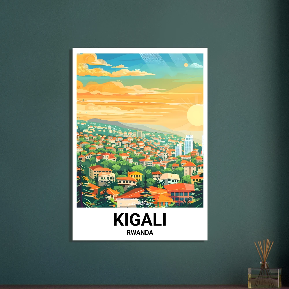 Affiche KIGALI - Image 5 of 6